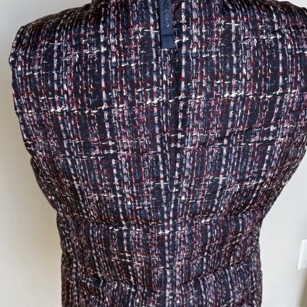 Lands End Down Puffer Vest Full Zip/pockets Womens Small 6/8 - Picture 4 of 8